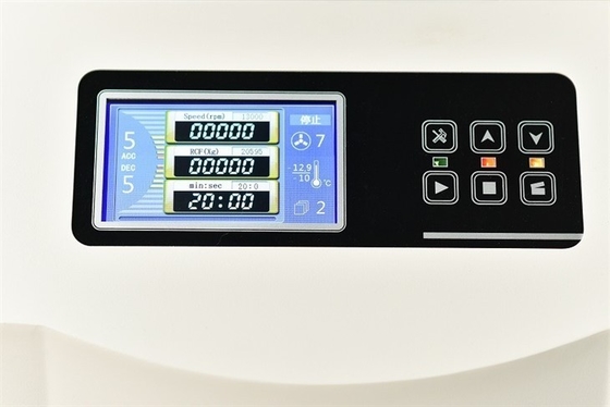 21000r/मिन टेबलटॉप रेफ्रिजरेटेड सेंट्रीफ्यूज शोर स्तर 58dB