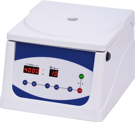 8x15ml पोर्टेबल लो स्पीड सेंट्रिफ्यूज कम शोर 4000 आरपीएम