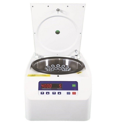 4000 आरपीएम कम-गति बेंचटॉप केन्द्रापसारक 5ml/10ml/50ml क्षमता, अधिकतम 6×50ml विन्यास