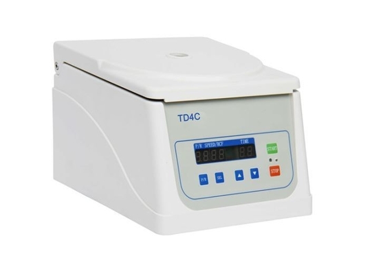 4000rpm पोर्टेबल लैब सेंट्रिफ्यूज मशीन 8x20ml ब्रशलेस एसी मोटर के साथ