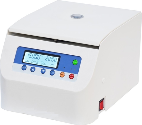 16500rpm हेमाटोक्रिट सेंट्रीफ्यूज माइक्रोसेंट्रीफ्यूज मशीन 10x5ml