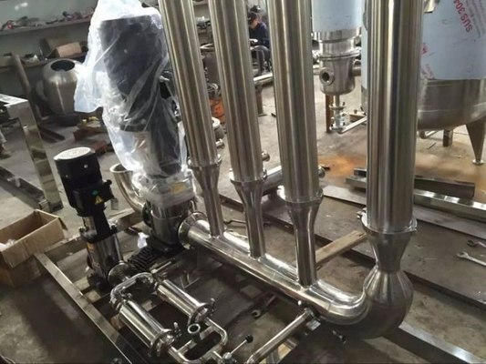 विघटित नमक रिवर्स ऑस्मोसिस आरओ जल प्रणाली 500L/H - 2000L/H
