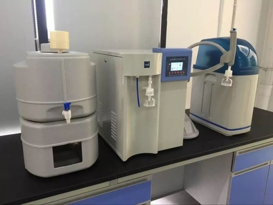 AC110V-240V 10 लीटर/घंटा लैब के लिए डीआयनयुक्त जल प्रणाली