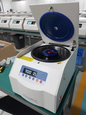 उच्च गति बेंचटॉप केन्द्रापसारक 21000rpm अधिकतम क्षमता 4 * 100ml का समर्थन करता है