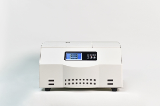 बेंचटॉप हाई स्पीड रेफ्रिजरेटेड सेंट्रीफ्यूज अधिकतम 16500rpm और 4x100ml क्षमता के साथ