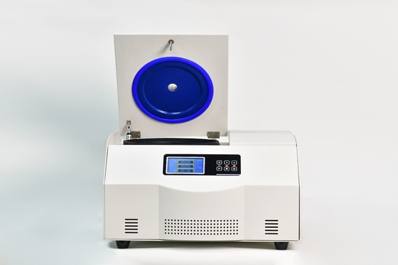 बेंचटॉप हाई स्पीड रेफ्रिजरेटेड सेंट्रीफ्यूज अधिकतम 16500rpm और 4x100ml क्षमता के साथ