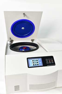 बेंचटॉप हाई स्पीड रेफ्रिजरेटेड सेंट्रीफ्यूज अधिकतम 16500rpm और 4x100ml क्षमता के साथ